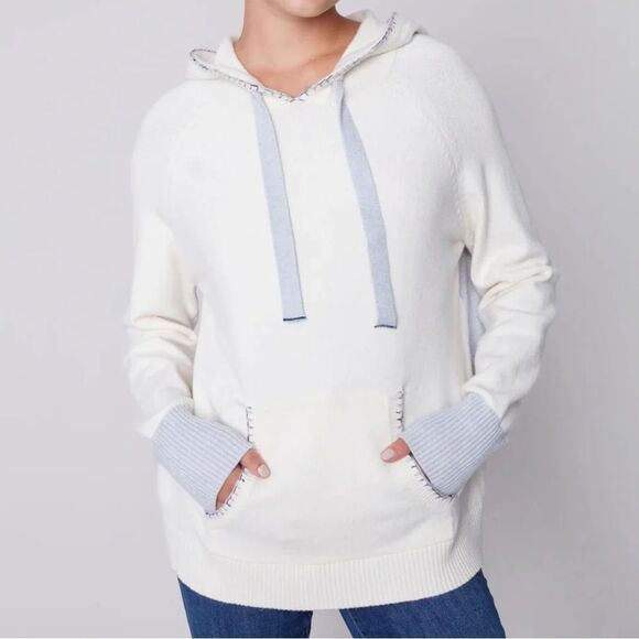 Charlie B - Ecru Hoodie - XS - Picture 1 of 8